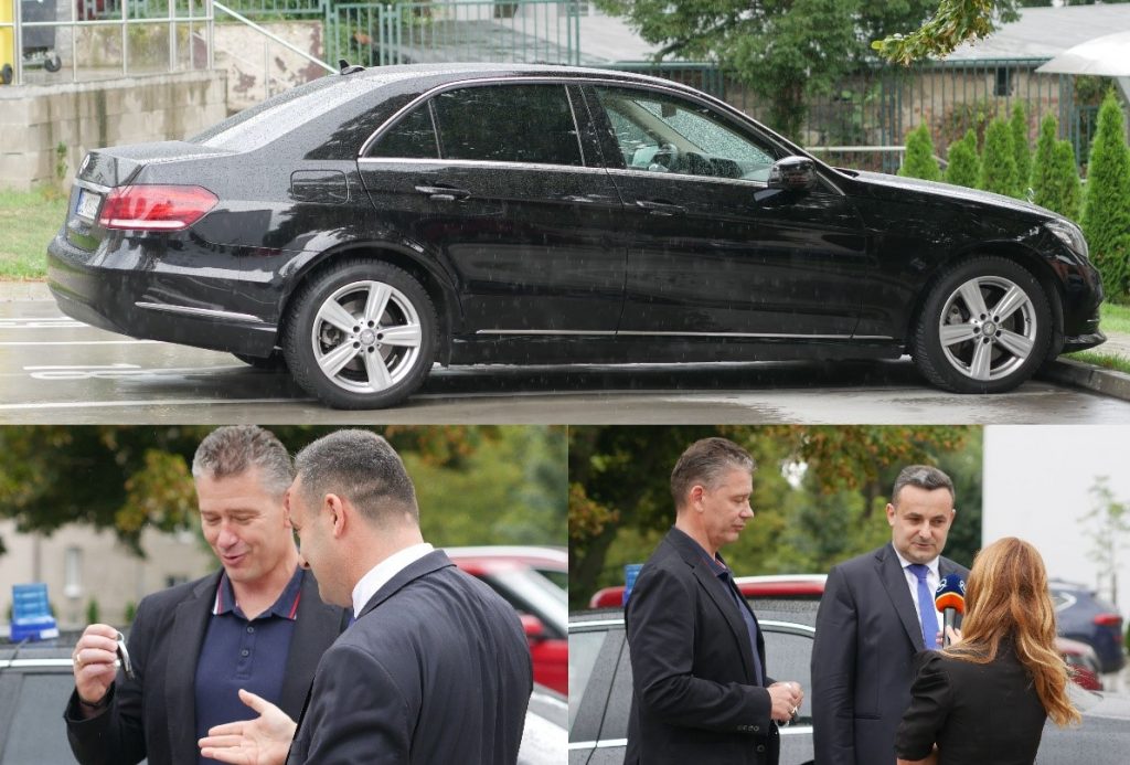 Mercedes SŠHR SR si prevzalo MV SR, bude slúžiť ochrankárom Mercedes SŠHR SR si prevzalo MV SR, bude slúžiť ochrankárom